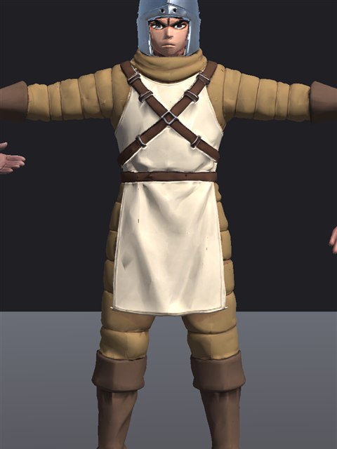 3D render of Foot Soldier