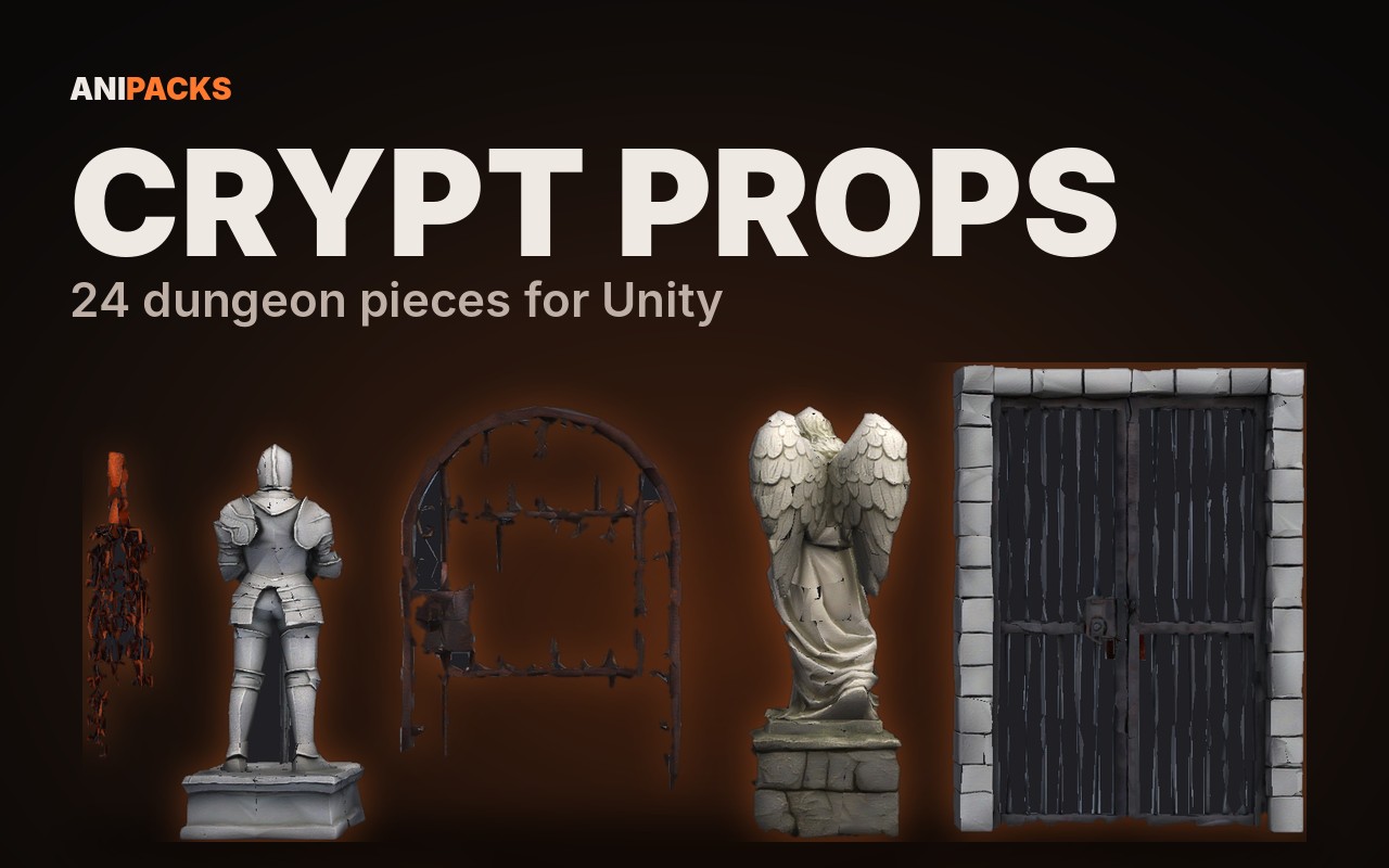 Crypt Props pack preview