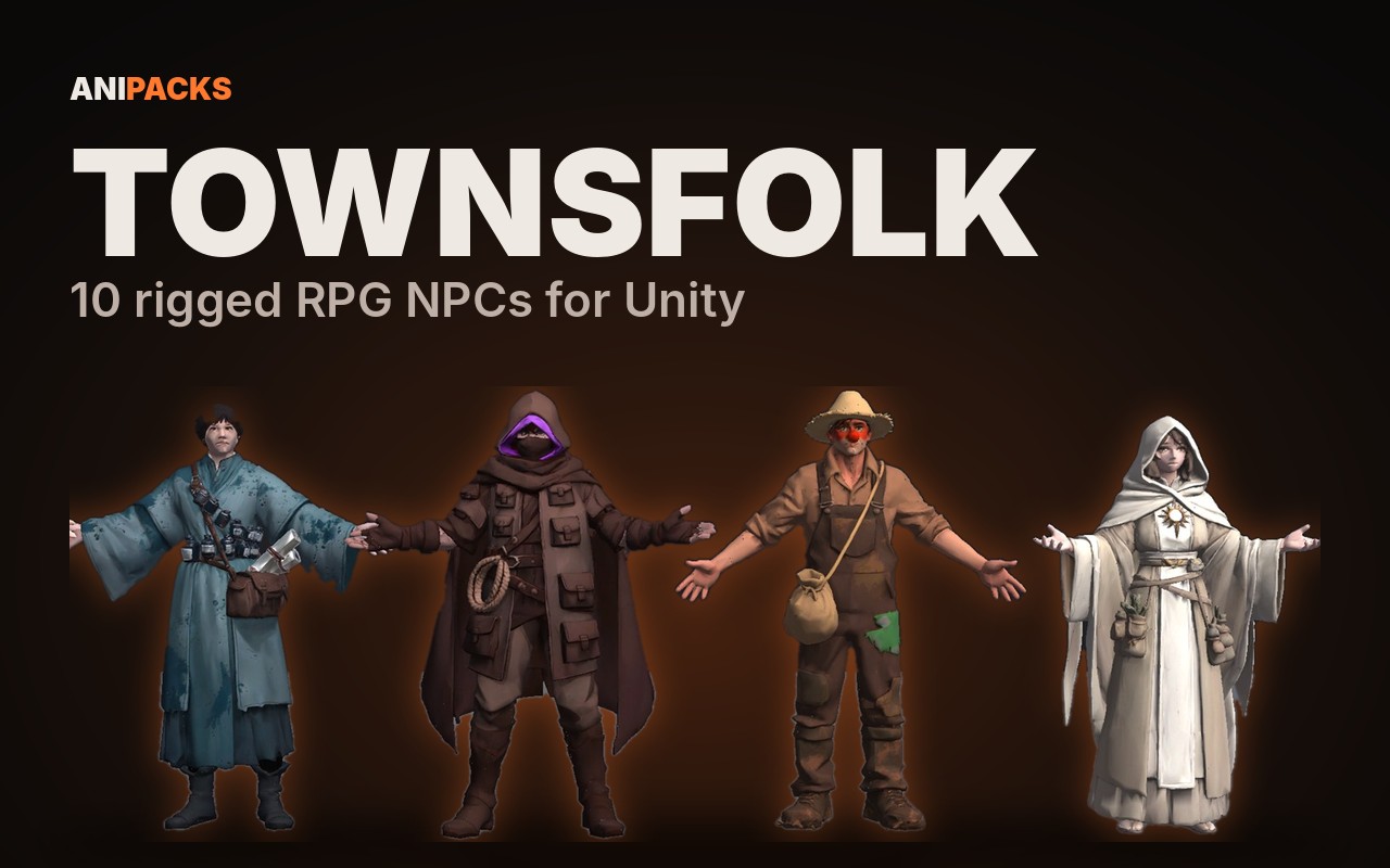 Townsfolk pack preview